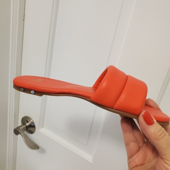 Beek Sugarbird Leather Slides Size 5, colorful, stylish, chic, beach - Picture 6 of 11